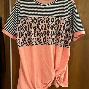 XL multi pattern T-shirt